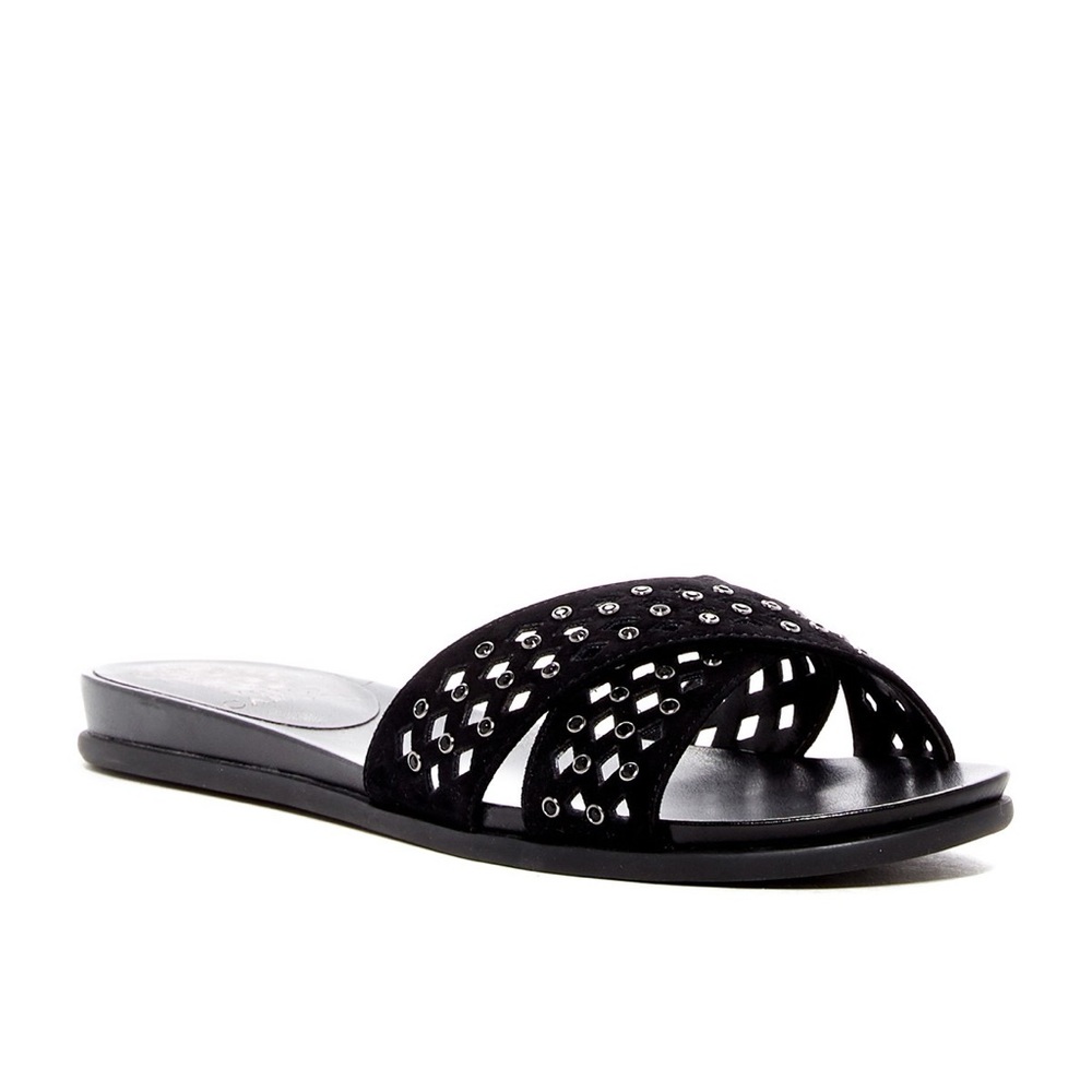 VINCE CAMUTO Endana Studded Slip-On Sandal